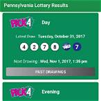 pennsylvania lottery pick 4 evening